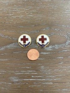 Vintage WWII ARC American Red Cross Pins