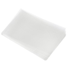 36pcs L Type Folders A4 Plastic Clear Document Folder Jacket Sleeves, Clear