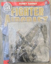 AMERCOM 1/100 FAIREY GANNET  NAS HMS HERMES 1970 DIECAST MODEL  ISSUE 51 SEALED 