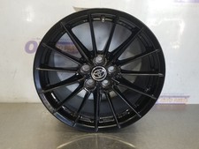 24 TOYOTA GR COROLLA  18X8-1/2 WHEEL ALLOY 15 SPOKES BLACK SEE IMAGES