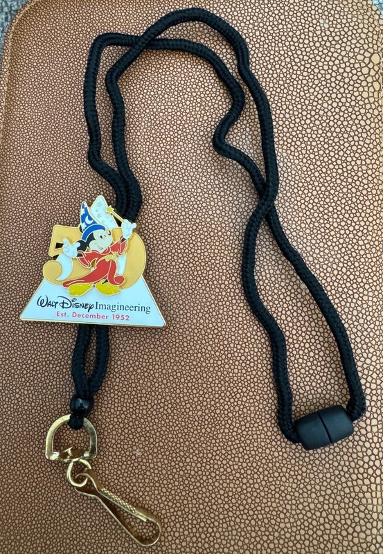 Walt Disney Imagineering 50th Lanyard