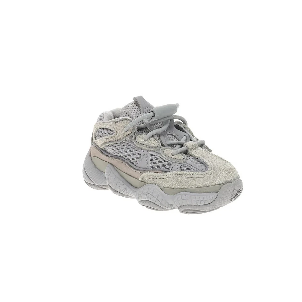Adidas 6.5K Yeezy 500 Sin Cordones Infantiles Niños Gris Tenis Informales Zapatos ID2441 Regalo Foto 2 de 4