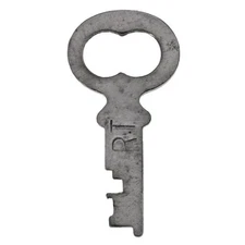 EAGLE LOCK Co. STEAMER TRUNK Key - Code RT - Antique Key Vintage Key - ref.k506