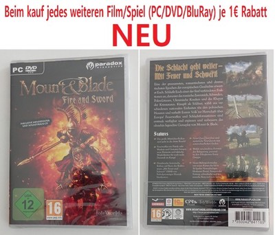 Mount & Blade Fire and Sword PC Rollenspiel ..Deutsch.. NEU ..#F+G8