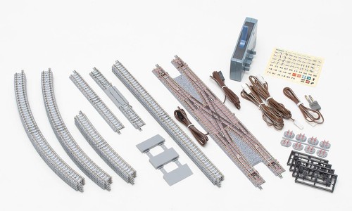 TOMIX N Gauge 91029 (Rail Pattern D) Double Track Crossing Point Set Railway - Picture 19 of 24