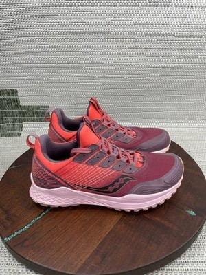 Saucony Shoes Womens Size 6.5 Mad River Tr Pink Low Top Trail Running Sneaker