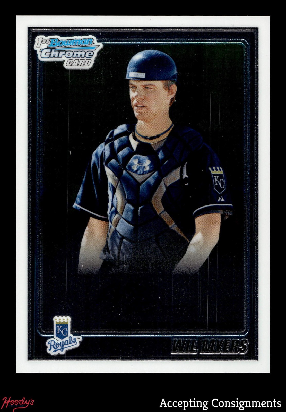2010 Bowman Chrome Prospects #BCP117B Wil Myers ROOKIE AUTO ROYALS