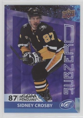 2021-22 Upper Deck Ice Sub Zero Sidney Crosby #SZ-5 1o3