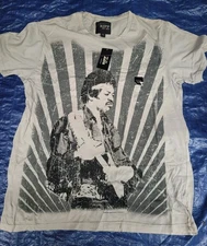 Jimi Hendrix Large T-Shirt by RIFF STARS.Soft Cotton...2012 By Hendrix Foudation