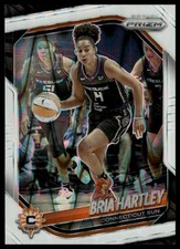 2025 Panini Prizm WNBA #86 Bria Hartley White Seismic Prizms