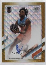 2021 Chrome OTE Overtime Elite Gold Wave Refractor 31/50 Ryan Bewley Auto 11pj