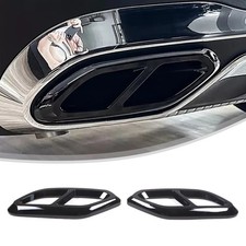 Auspuffblenden ABS Auspuff Abdeckung Passend f&uuml;r Mercedes GLC X254 2023+