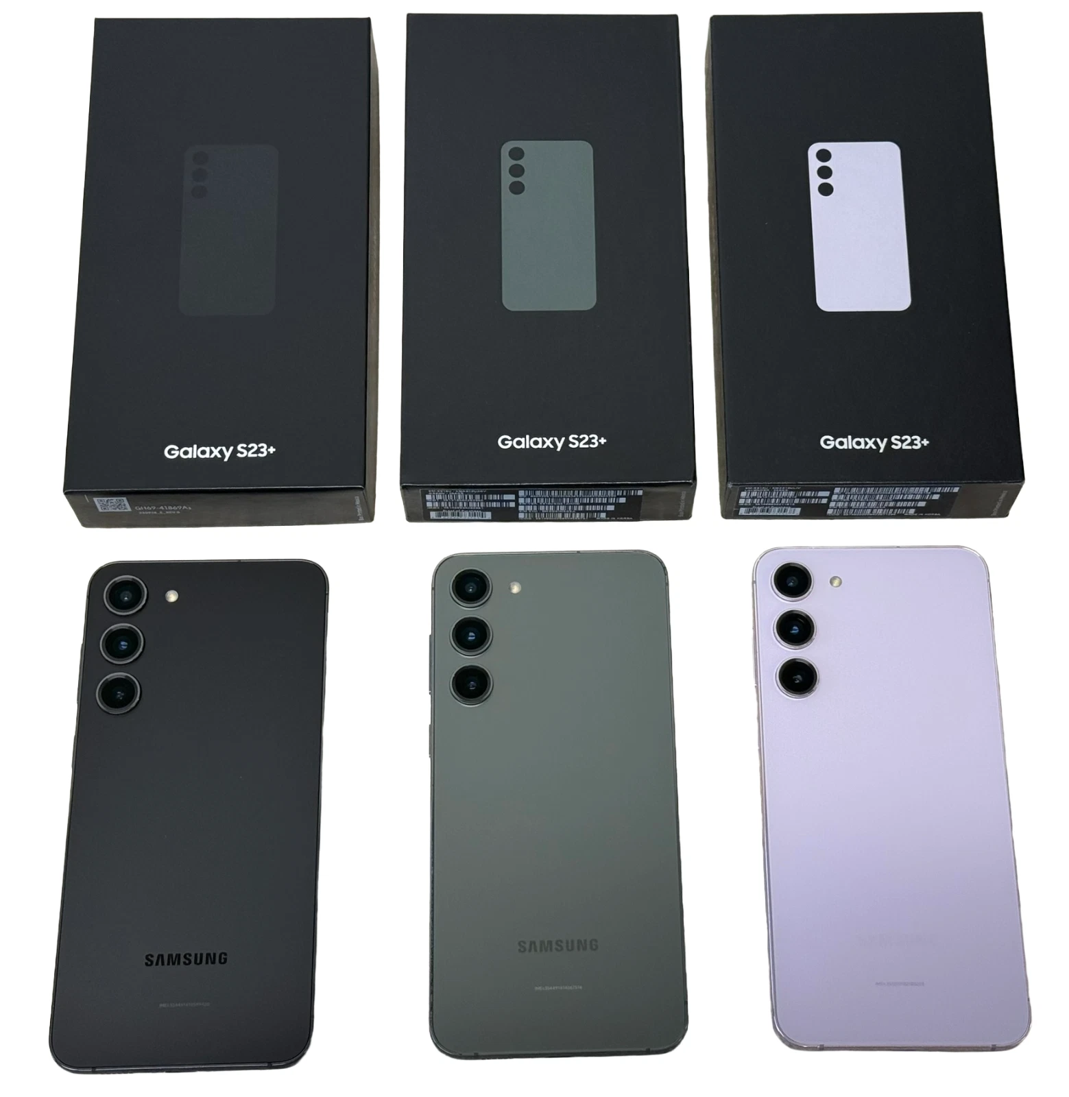 Samsung Galaxy S23+ 256GB Black Green SM-S916U Factory Unlocked