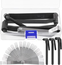 4Pcs 8mm 9mm 10mm Motorcycle Engine Valve Screw Adjustment Tool and 0.005"-N2