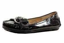 Nine West Girl's Julissa Fashion Black Flats Shoes Sz: 12.5