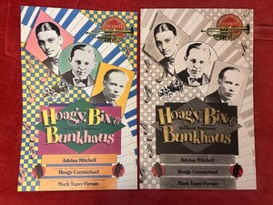 HOAGY, BIX & WOLFGANG BEETHOVEN BUNKHAUS poster Bix Beiderbecke Hoagy Carmichael