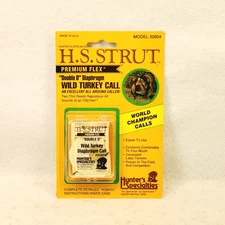 H. S. Strut Premium Flex "Double D" Diaphragm Wild Turkey Call  #00804