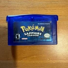 Pokemon Sapphire Version Nintendo Game Boy Advance RPG Nintendo E NTSC-U/C Cart…