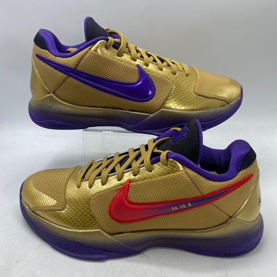 Nike Kobe 5 Protro Undefeated-Hall of Fame 700 Metallic Gold