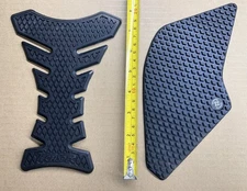 TechSpec GSX-8R &  GSX-8S, Snake Skin, Traction Pads, Tank Grips, 3 Pieces.