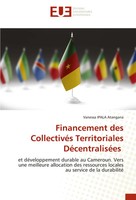 Financement Des CollectivéS Territoriales DéCentraliséEs | Atangana | Buch