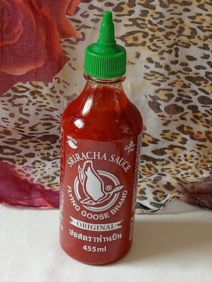 Flying Goose - Sriracha Soße Chilisauce ''Original'' - grüner Deckel  455 ml