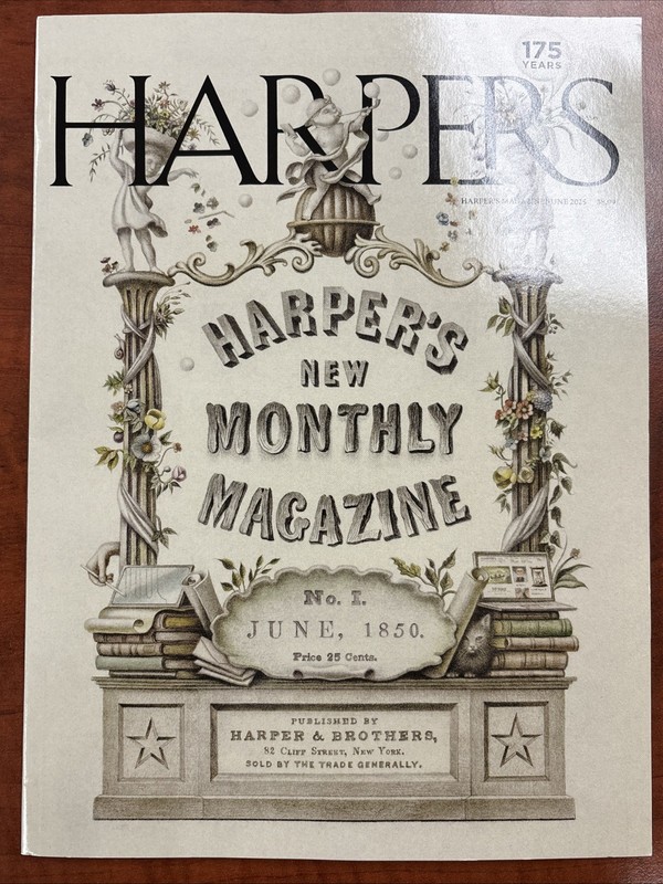 Harper's Magazine June 2025 - 175th Anniversary Issue