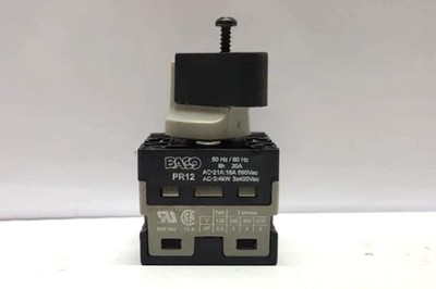 BACO PR12 ROTARY CAM SWITCH 50/60HZ 20A 500V~