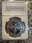 2013 Molon Labe Come And Take Them AR-15 1oz. Rare Silver Coin, Encapsulated