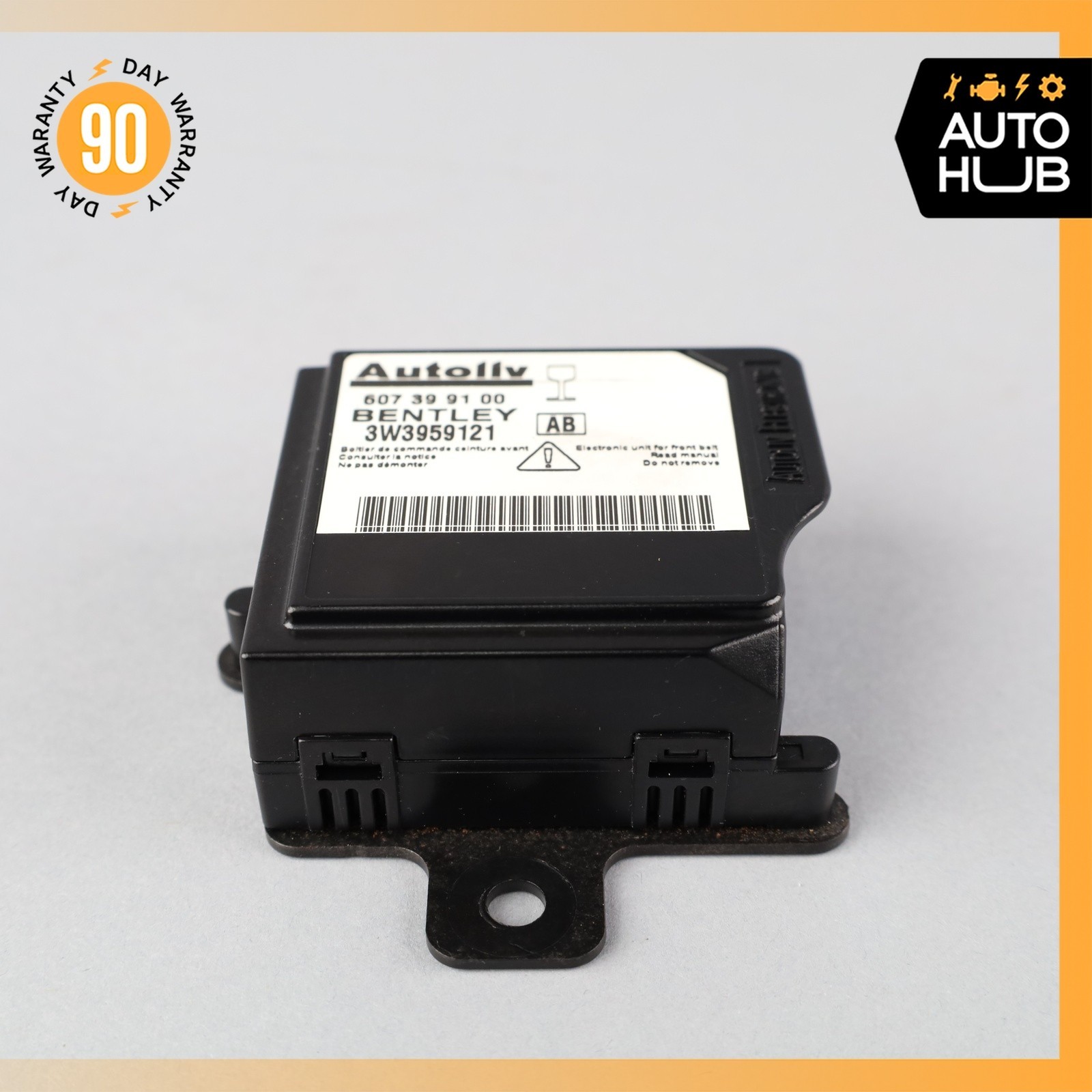 03-10 Bentley Continental GTC GT Safety Bag Sensor SRS Control Module OEM 43k