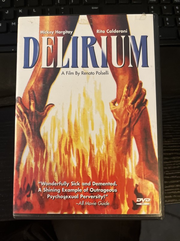 Delirium (DVD, 1972) Horror Renato Polselli Anchor Bay