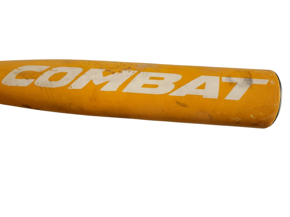 "Bat Combat Wanted 31"" 1,15 BPF barril compuesto 2 5/8"" béisbol amarillo blanco" Foto 2 de 4