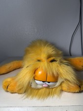 1978 Vintage Dakin Plush Garfield Cat. Blow Out Fluffy Fuzzy Long Hair