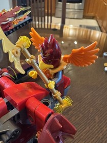 LEGO LEGENDS OF CHIMA: Flying Phoenix Fire Temple (70146) - 99% Complete (DESC)