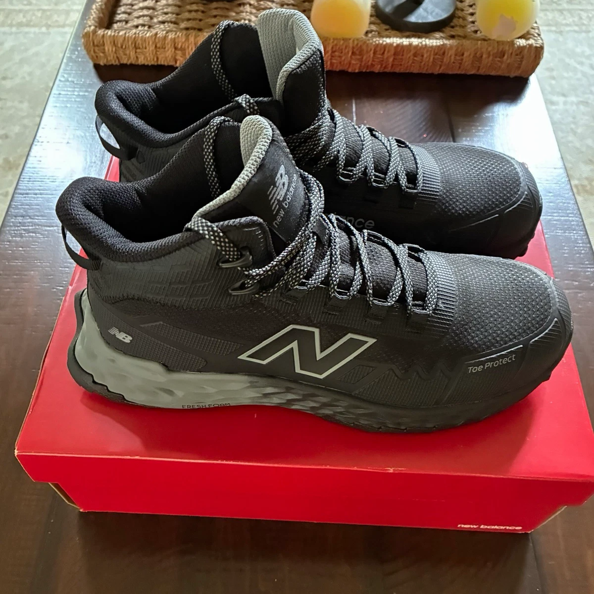 New Balance Fresh Foam Cremorne Mid EH Men’s Work Boot Black/Gray US 11 D