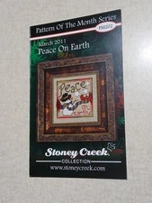 Stoney Creek Cross Stitch Pattern Of The Month March 2011 Peace On Earth