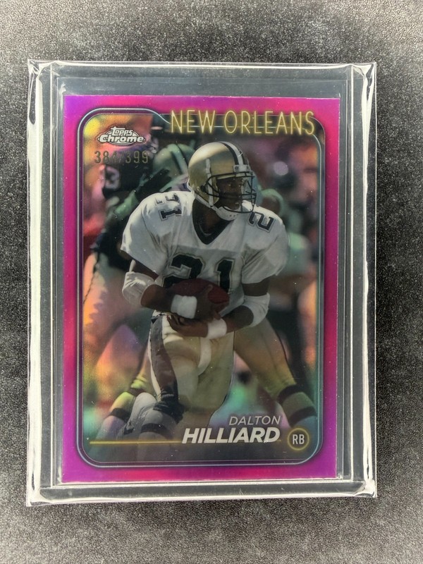 2024 Topps Chrome - Dalton Hilliard #137 Pink Refractor /399