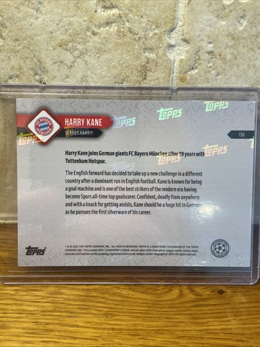 Servus Harry! - Scheda UCL TOPPS NOW #136 - Foto 2 di 2