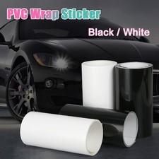 Pvc Wrap Tape Adhesive Car Film Sticker Scratch Repair Diy Decal Black White