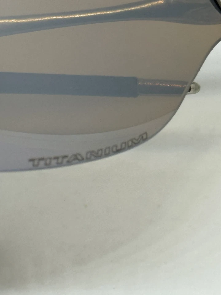 Oakley X Metal Romeo 2.0 Polished Titanium Iridium Sunglasses RARE COMPLETE - Image 4 of 4