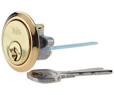 Yale 1109 Replacement Nightlatch Rim Cylinder Polished Brass