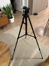 LOPURS 54  Aluminum Camera Tripod   Lightweight, 3-Way Pan Head, Carry Bag