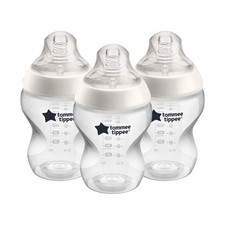 Tommee Tippee Closer to Nature Added Cereal Baby Bottle, Y-Cut Nipple, Easy NEW