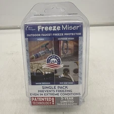 Freeze Miser Outdoor Single Faucet Freeze Protection - NEW!!