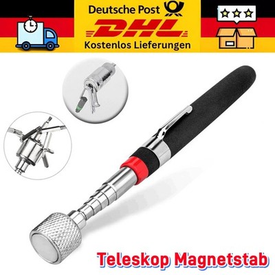 10kg Teleskop Magnetheber Magnetstift Stab-Magnet Werkzeug Pick-Up Magnetstab