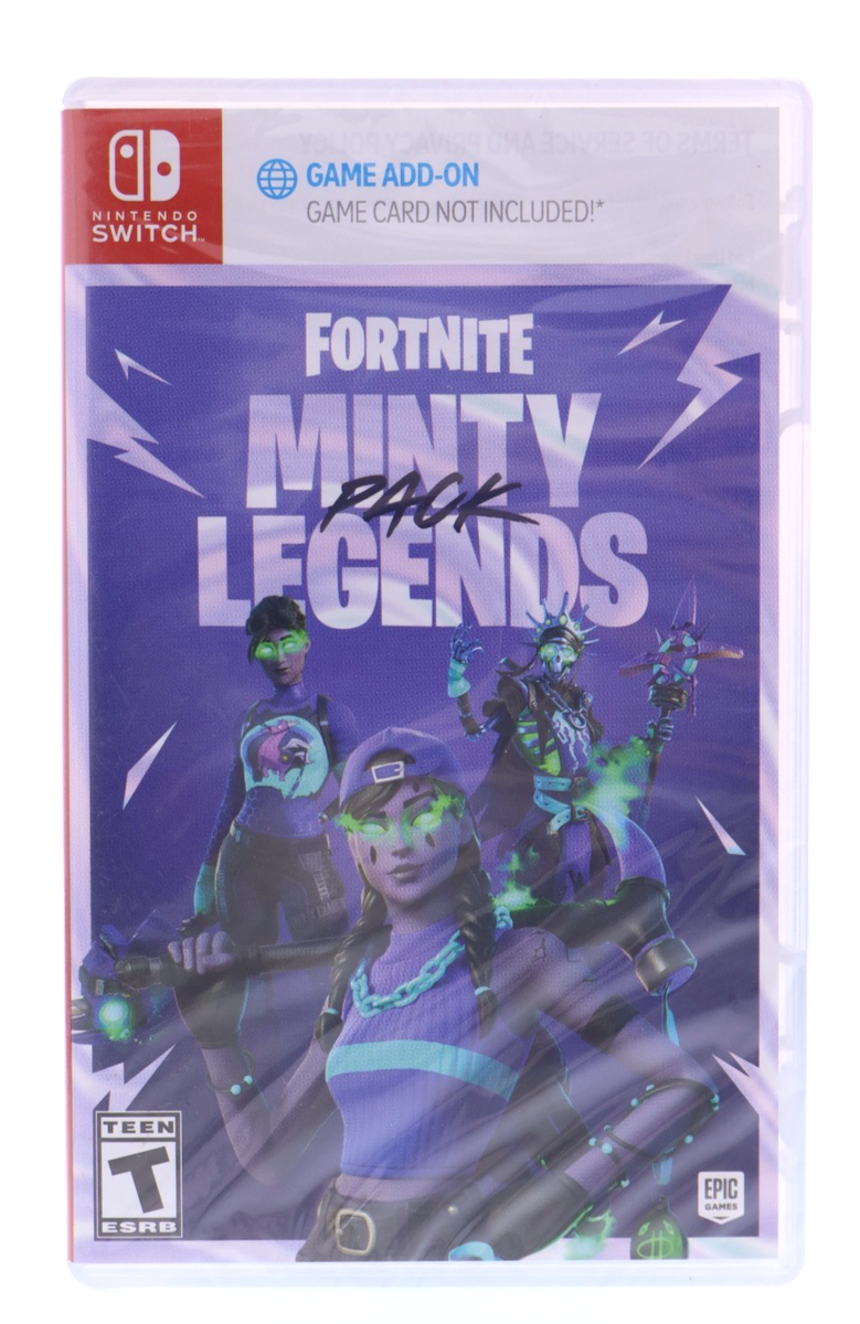 Epic Games Nintendo Switch Fortnite Minty Legends Pack for sale