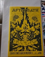 AFTERMATH 1 PREVIEW Yellow ASHCAN RARE Lady Death Evil Ernie Demon Chastity. 