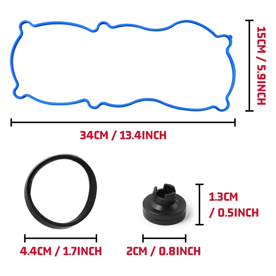 Engine Valve Cover Gasket JN701K For Holden Statesman VQ 1991-1994 V6 - image 2 of 4