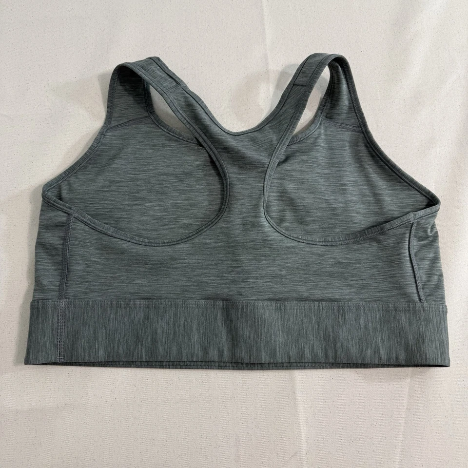 Sujetador deportivo Nike Dri-FIT Swoosh soporte medio espalda deportiva talla 2X faltan las almohadillas Foto 2 de 4