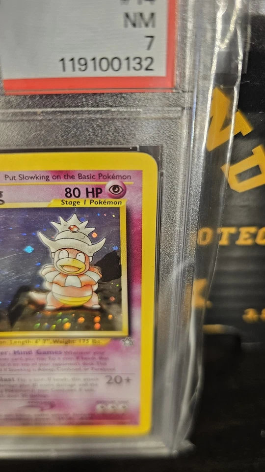 Slowking 14/111 Neo Genesis Holo Pokemon Card 🔥 PSA 7 #119100132 Make Offer! 🔥 - Image 4 of 4